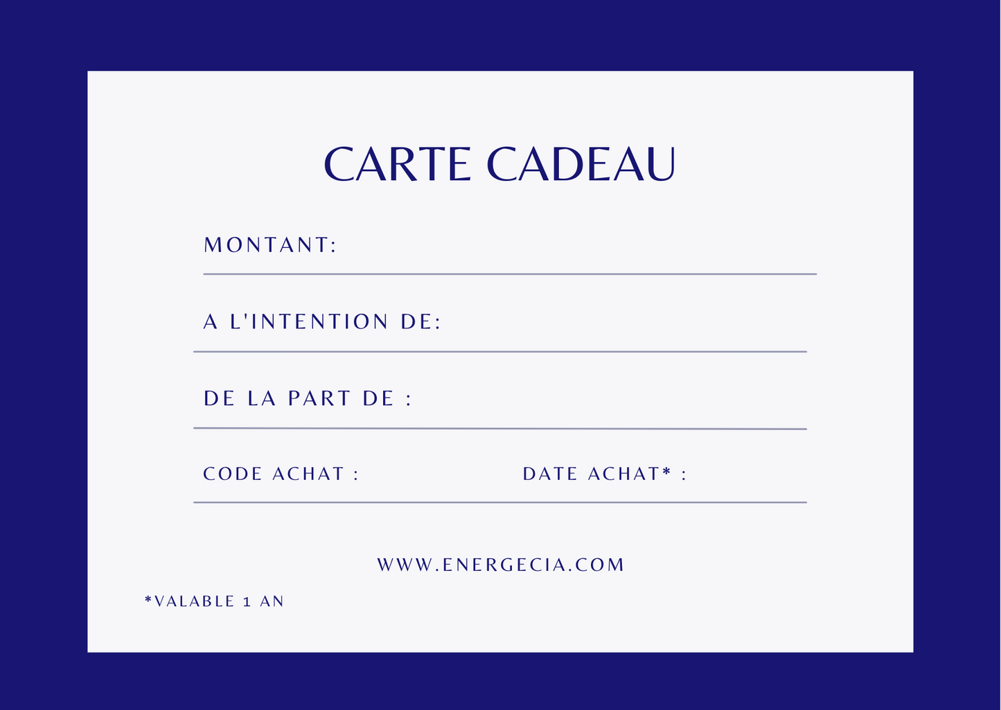 carte cadeau produits